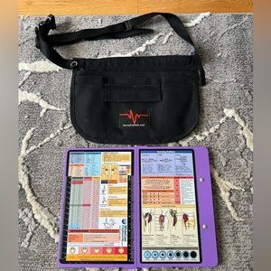 NurseProPack medium sized med pack with WhiteCoat nursing edition clipboard.